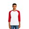 Gildan Heavy Cotton Raglan Crewneck 3/4 Sleeve T-Shirt for Everyday Comfort & Custom Printing Tee